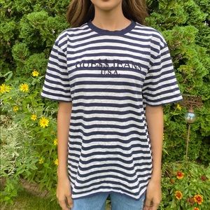 GUESS striped tee